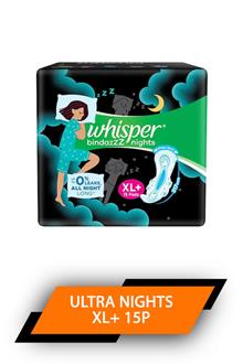 Whisper Ultra Nights Xl+ 15p